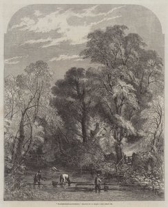 Watercress-Gathering by Samuel Read